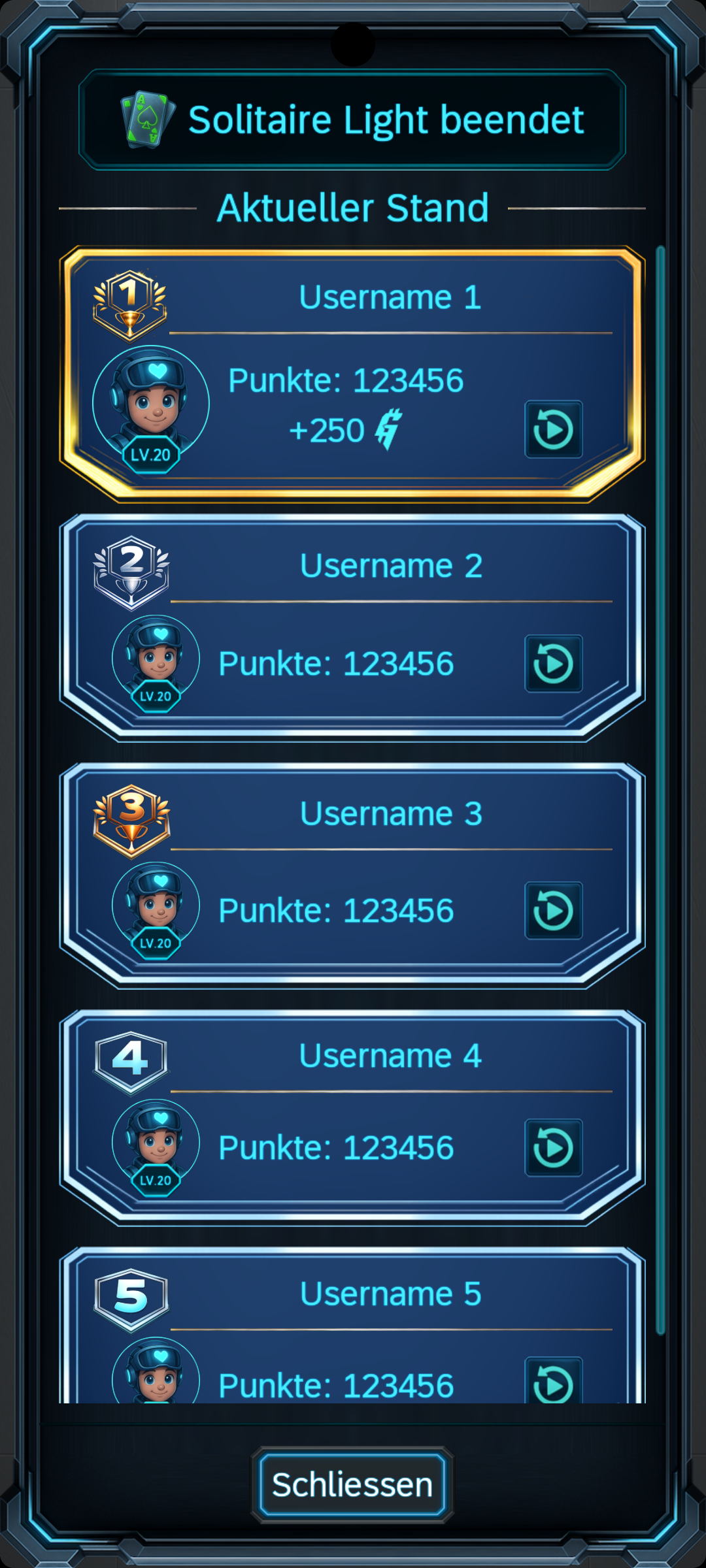 Sie dir an wie das Duell geendet hat