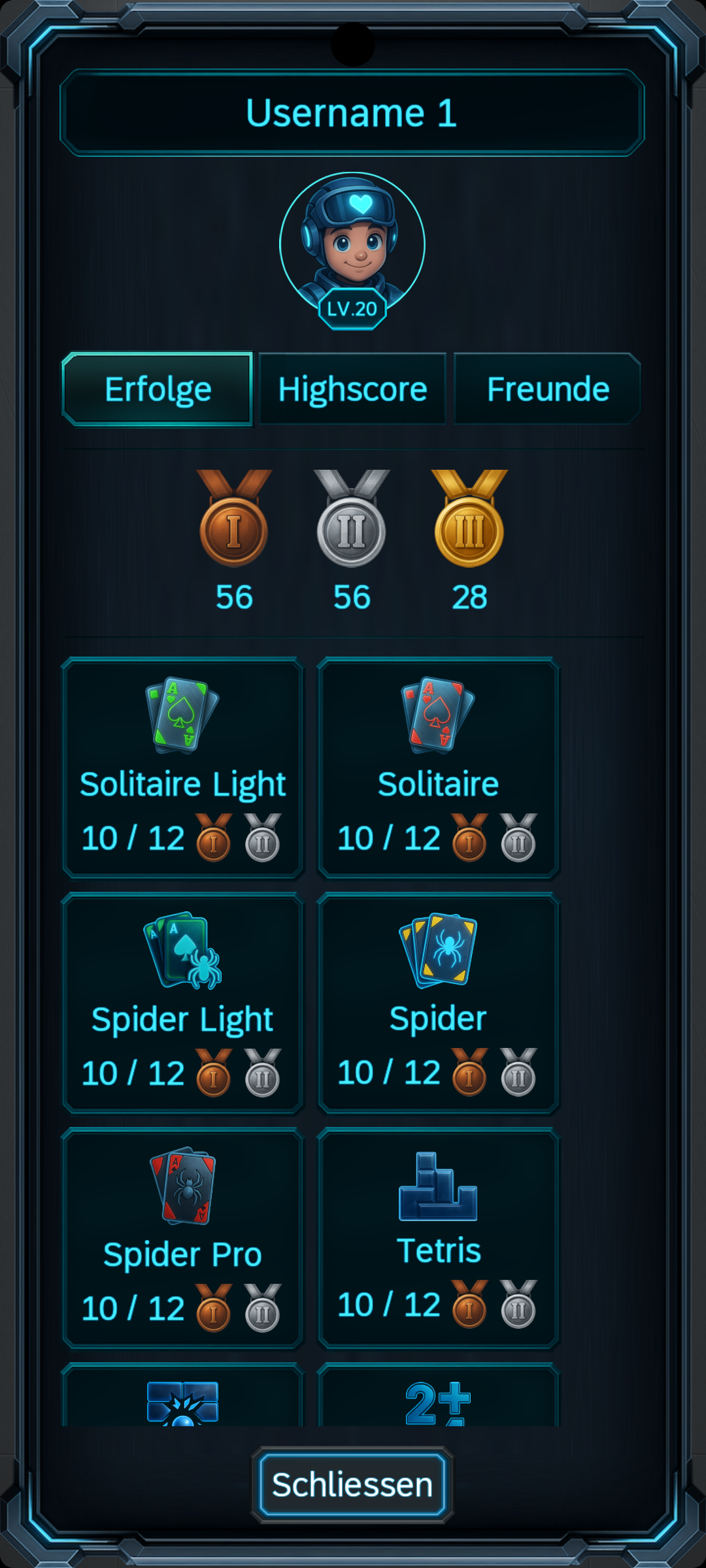 Sieh von jedem User seine Statistik an