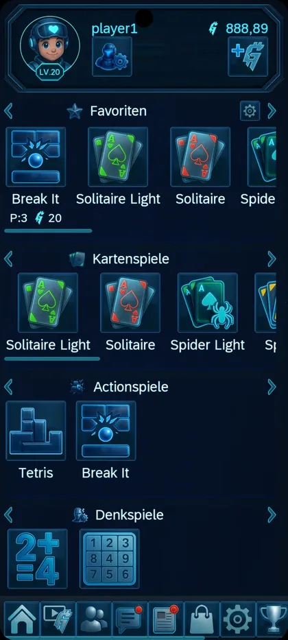 BraVTiGa games overview